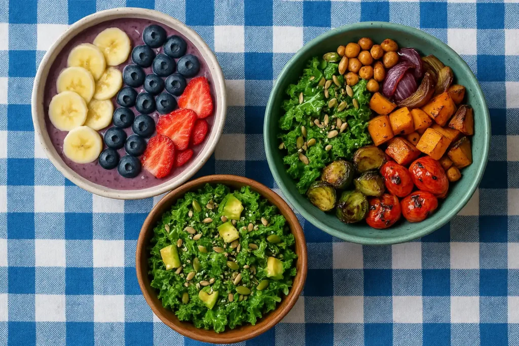 Meal ideas using high antioxidant ingredients